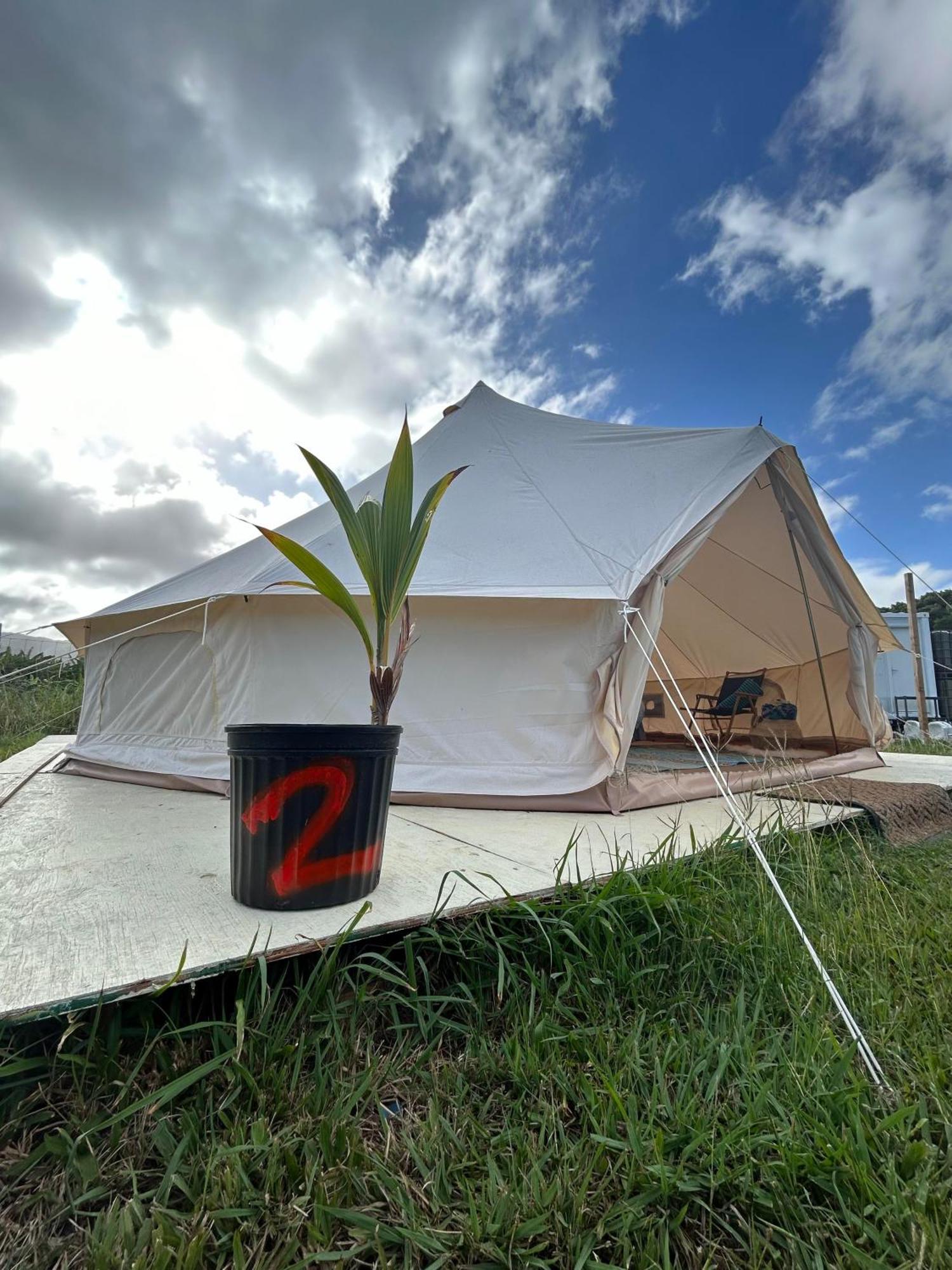 Maleka Farm: Tent Glamping North Shore Oahu Laie Exterior foto